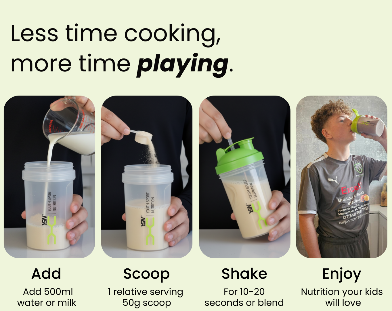 How to make NUTRI-TEEN Shakes