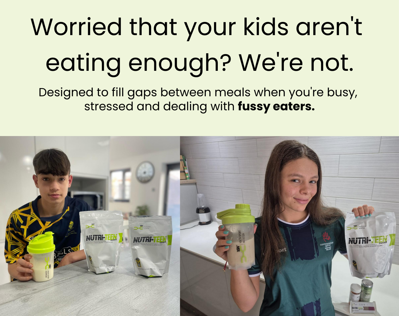 NUTRI-TEEN Shakes For Fussy Eaters