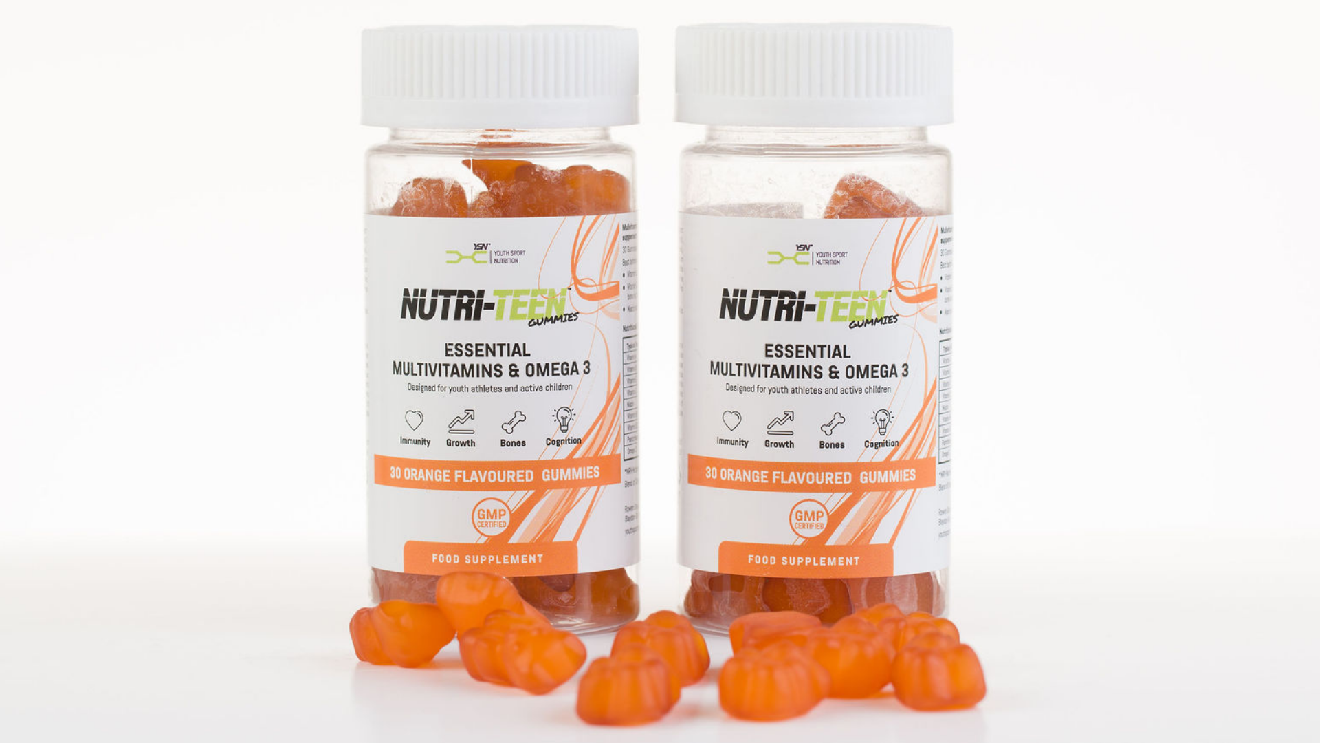 NUTRI-TEEN Multivitamin and Omega-3 Gummy Bears
