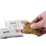 Oat energy bar for teens