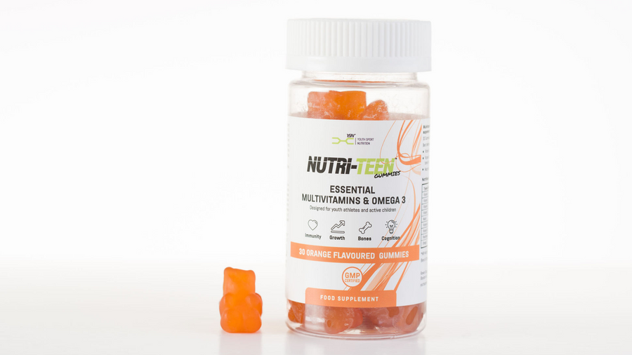 NUTRI-TEEN Multivitamin and Omega-3 Gummy Bears 1 bottle