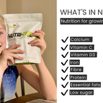 What is in NUTRI-TEEN Shakes for kids?